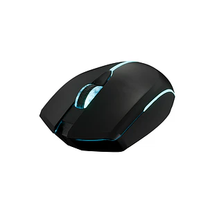 Mouse Inalámbrico Xtech XTM-318, Wireles 2.4 GHz, 4 Botones, 3200 DPI, Iluminación LED, Negro