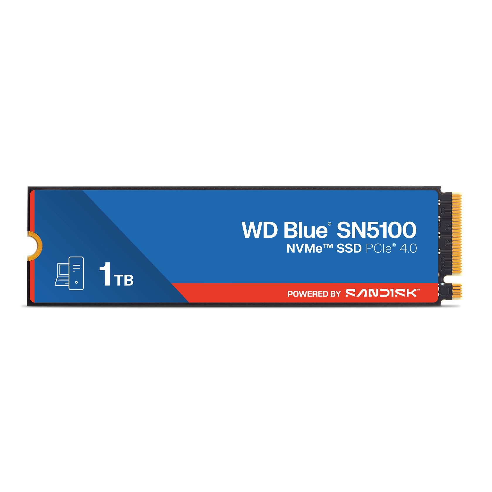 Unidad SSD Western Digital WD Blue SN5100, 1TB, M.2 2280 NVMe, PCIe Gen 4 1
