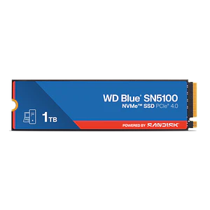 Unidad SSD Western Digital WD Blue SN5100, 1TB, M.2 2280 NVMe, PCIe Gen 4