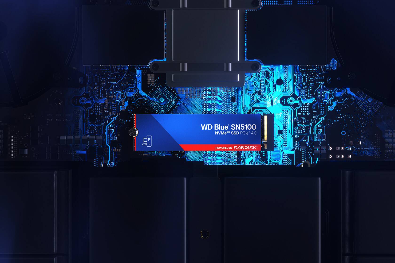 Unidad SSD Western Digital WD Blue SN5100, 1TB, M.2 2280 NVMe, PCIe Gen 4 2