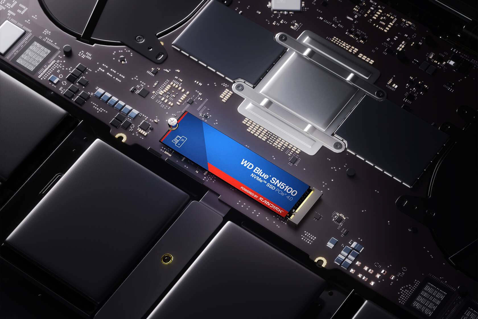 Unidad SSD Western Digital WD Blue SN5100, 1TB, M.2 2280 NVMe, PCIe Gen 4 3
