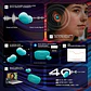 Auriculares JBL Wave Buds 2 in-ear inalámbricos – sonido nítido y diseño discreto (Azul) - Miniatura 2