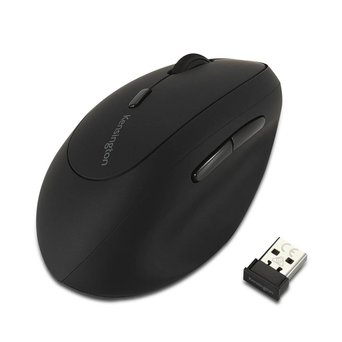 Mouse Ergonómico para Zurdos Kensington Pro Fit Ergo, Wireless 2.4GHz, Bluetooth, Negro 1