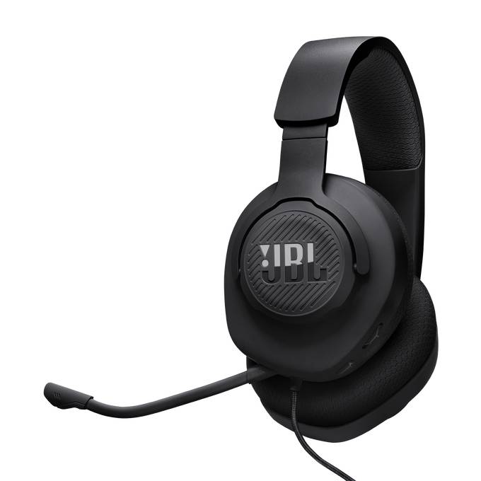 Audifonos Gamer JBL Quantum 100 M2 con sonido envolvente y micrófono claro, JBL QuantumSOUND (Negro) 3