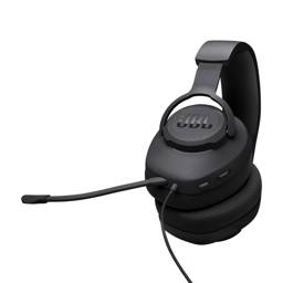 Audifonos Gamer JBL Quantum 100 M2 con sonido envolvente y micrófono claro, JBL QuantumSOUND (Negro) 9