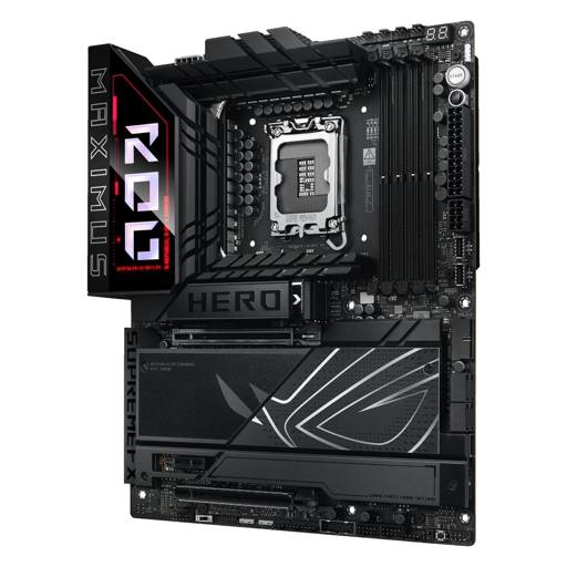 Placa Madre ASUS ROG MAXIMUS Z890 HERO Intel Z890 LGA1851 4xDDR5, 6xM.2, 4x SATA, WiFi 7 ATX 7