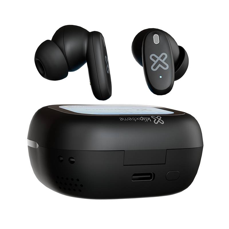 Audífonos Inalámbricos Klip Xtreme DynaBuds, In-Ear, True Wireless, ANC Híbrido, Negro 3