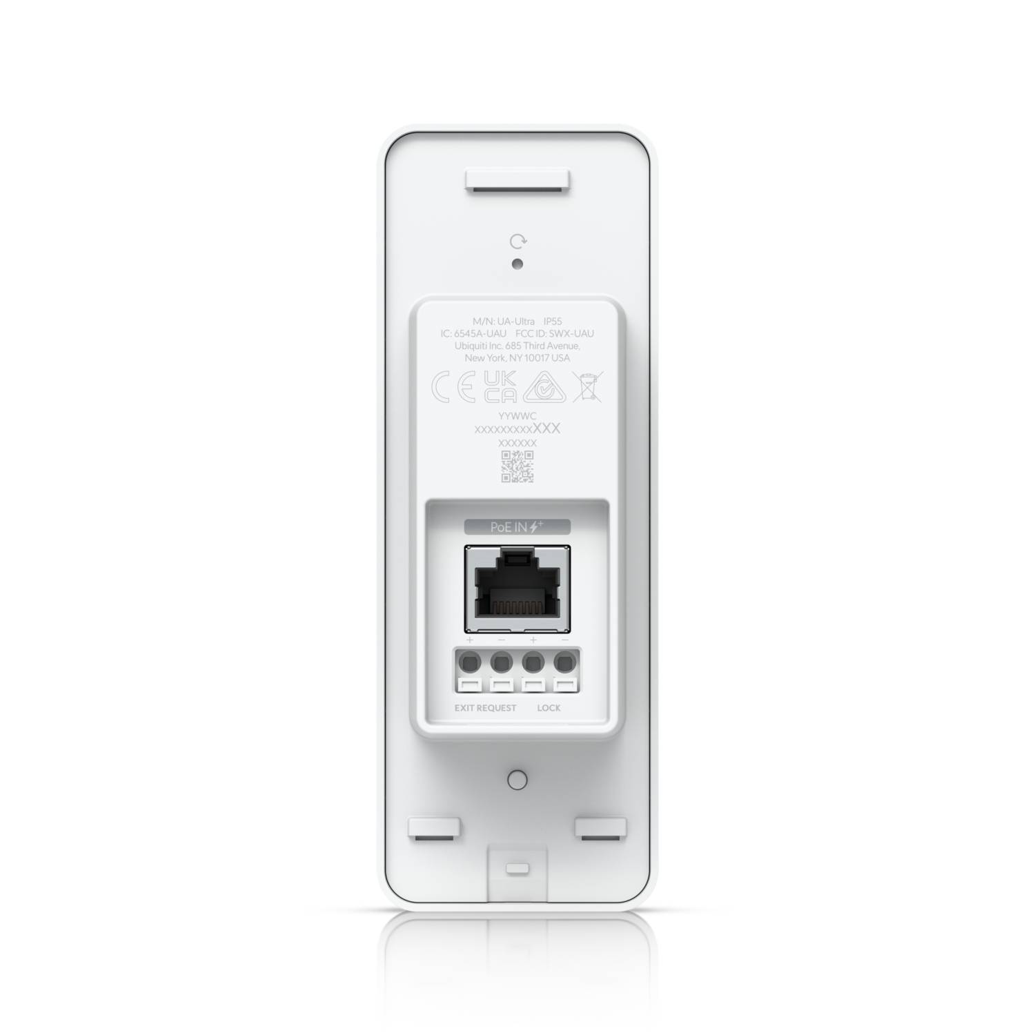 Lector de Control de Acceso Avanzado, Diseño Blanco y Elegante, Ubiquiti Access Ultra 6