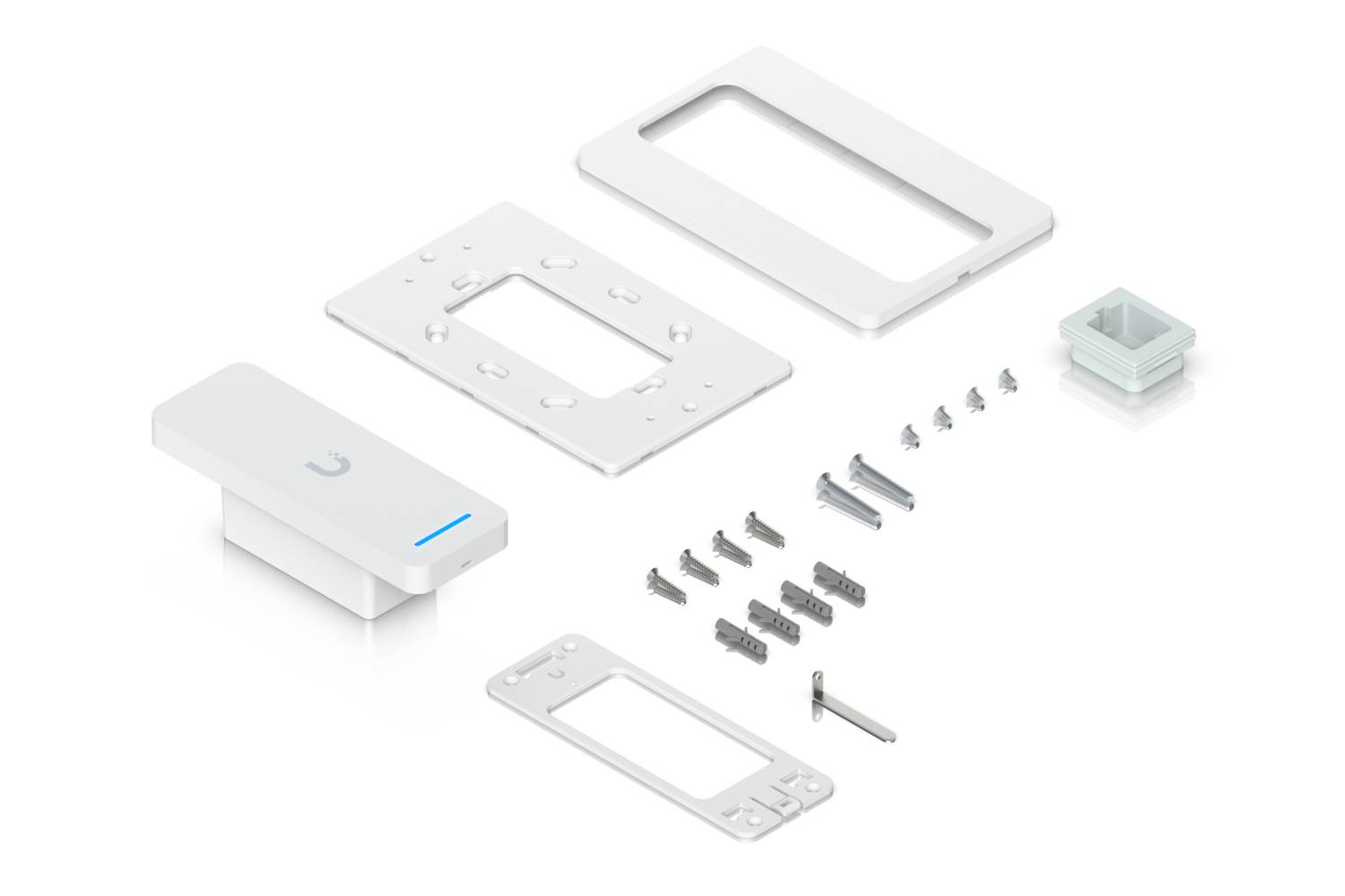 Lector de Control de Acceso Avanzado, Diseño Blanco y Elegante, Ubiquiti Access Ultra 8
