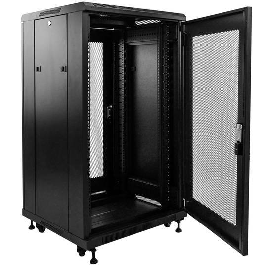 Rack APC Easy con Bastidor, 24U, 600mm, 800mm, Negro 1