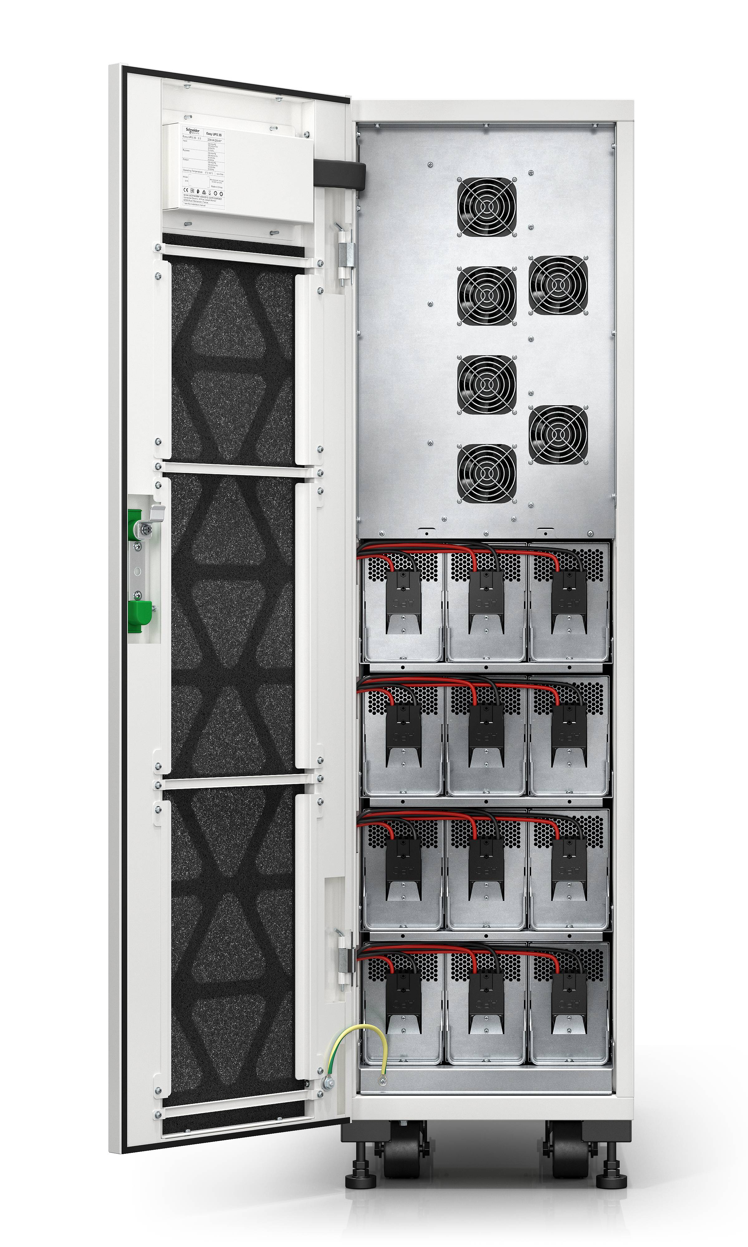 Schneider Electric Easy UPS 3S E3SUPS20KHB1 - UPS - CA 400 V - 20 kW - 20000 VA - trifásico - blanco 3