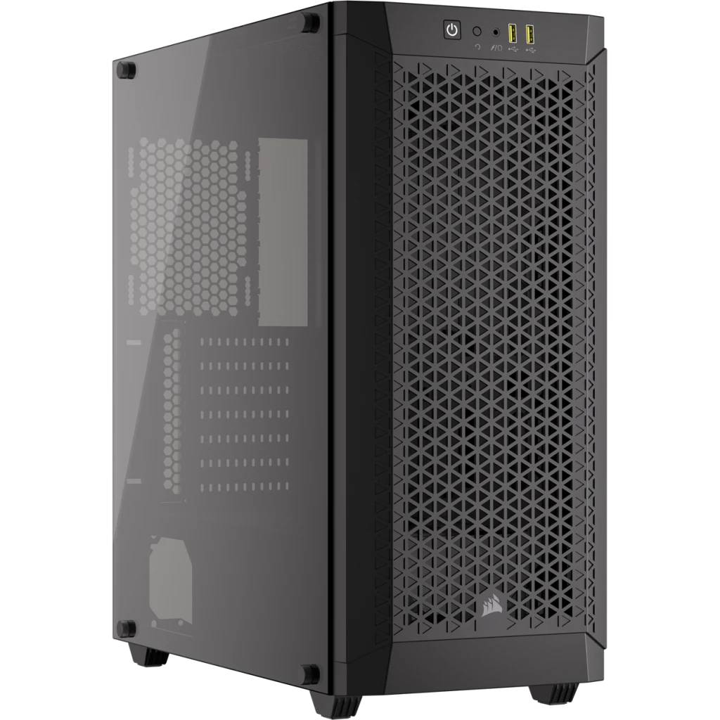 Gabinete Gamer Corsair 480T Airflow Mid Tower - Negro, Vidrio Templado, Alto Flujo de Aire 1