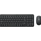 Kit Teclado y mouse Logitech MK250, 1000 DPI, Bluetooh low energy, Inalambrico, Grafito - Miniatura 1