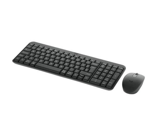Kit Teclado y mouse Logitech MK250, 1000 DPI, Bluetooh low energy, Inalambrico, Grafito 5