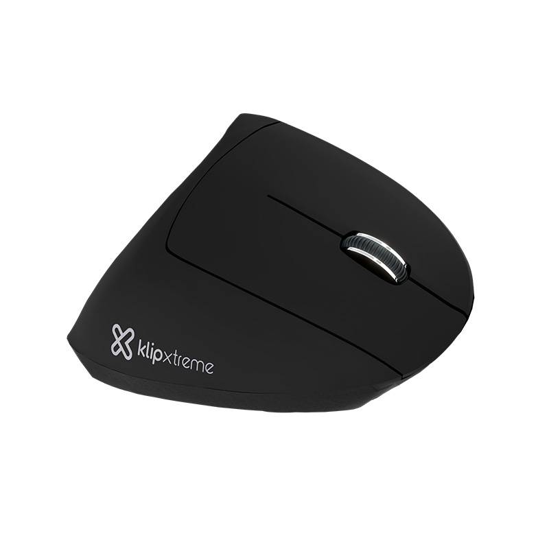 Mouse Inalambrico Vertical Klip Xtreme Everest Max KMW-850, Wireless 2.4GHz, Recargable, Negro 2