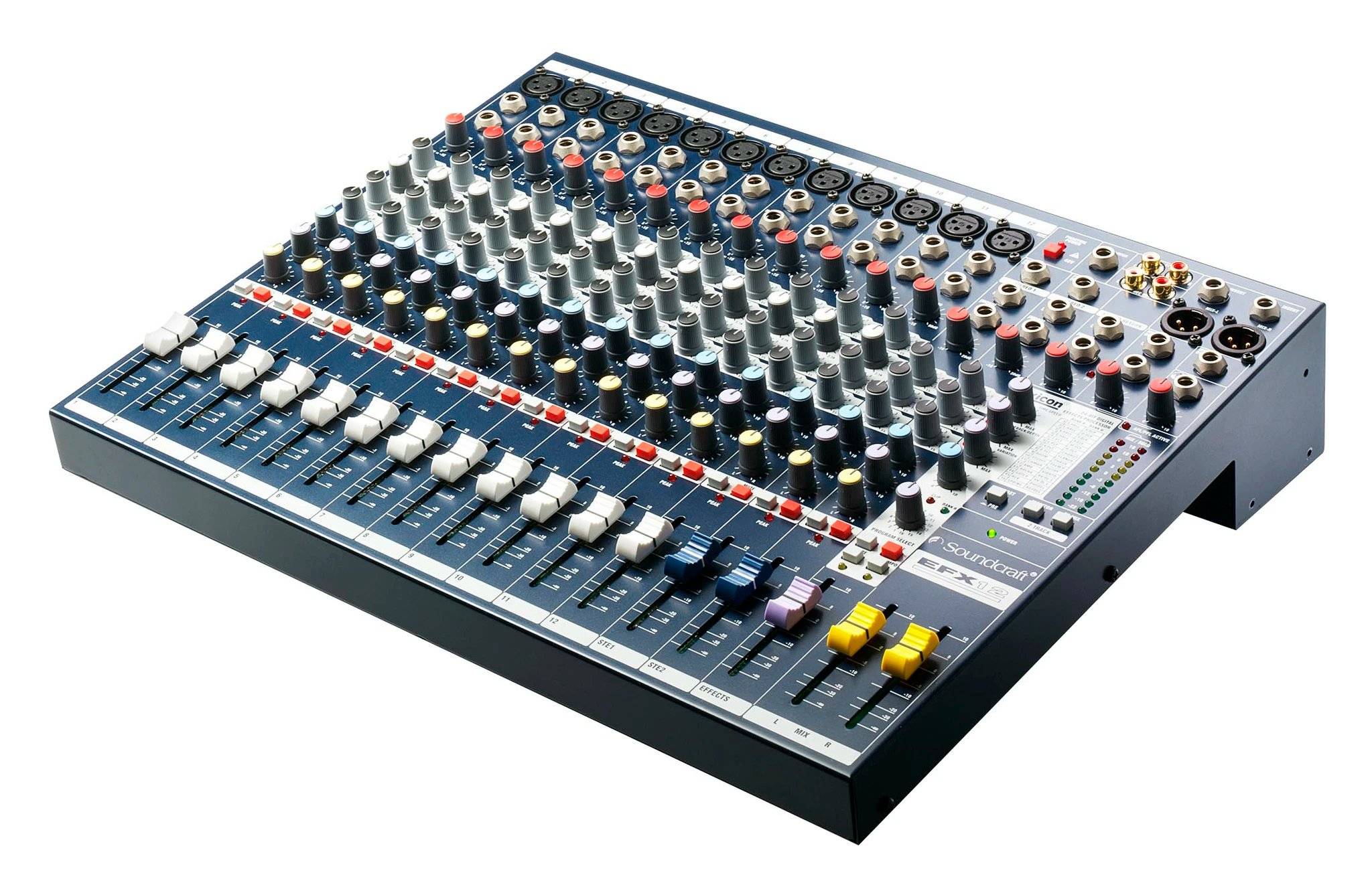 Mezclador Soundcraft EFX12 12 Canales con Efectos Lexicon 24?bit 2
