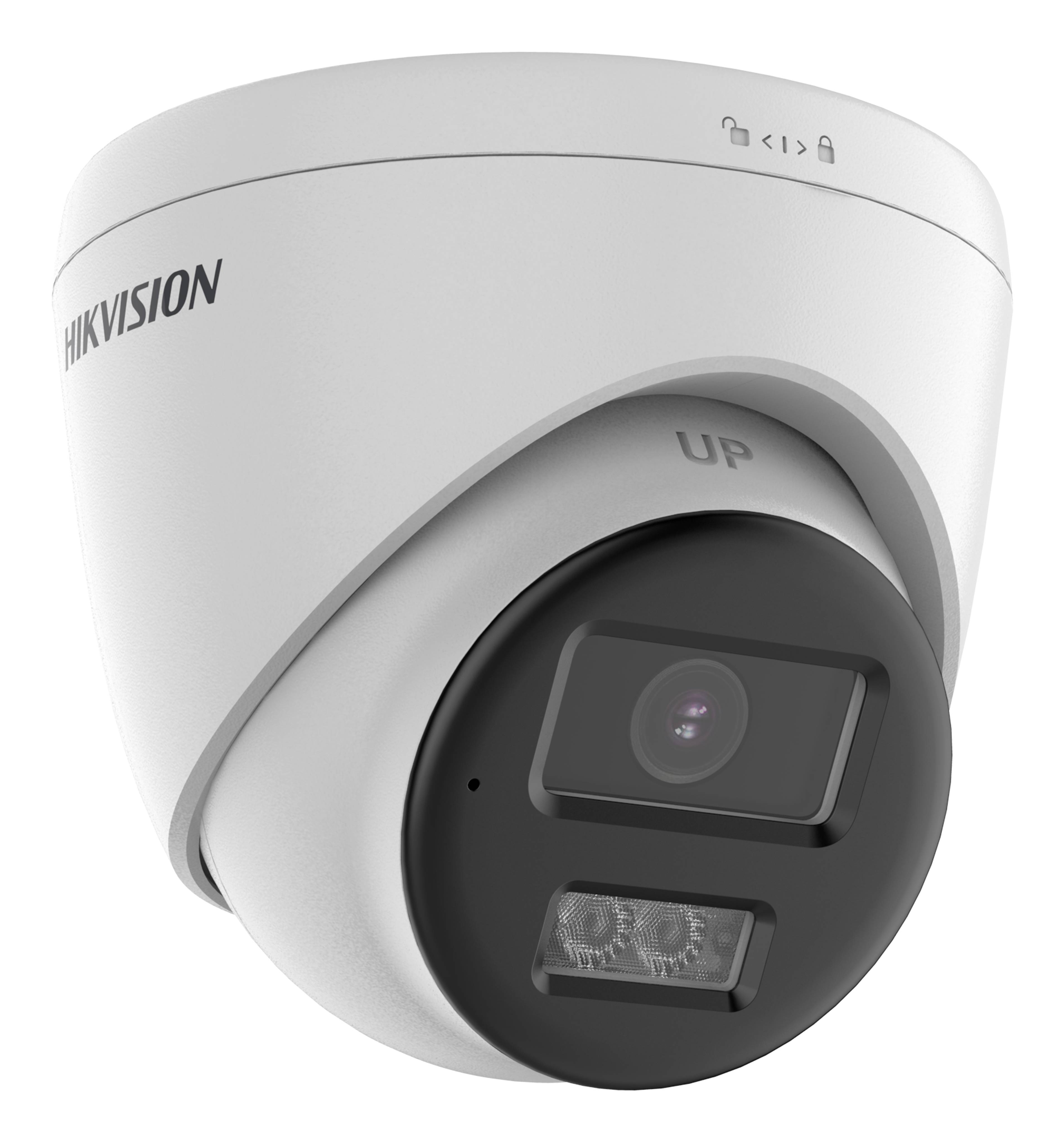 Cámara Hikvision DS-2CE78D0T-LXTS 2MP Audio Bidireccional Sirena Luz Estroboscópica 2.8mm 4