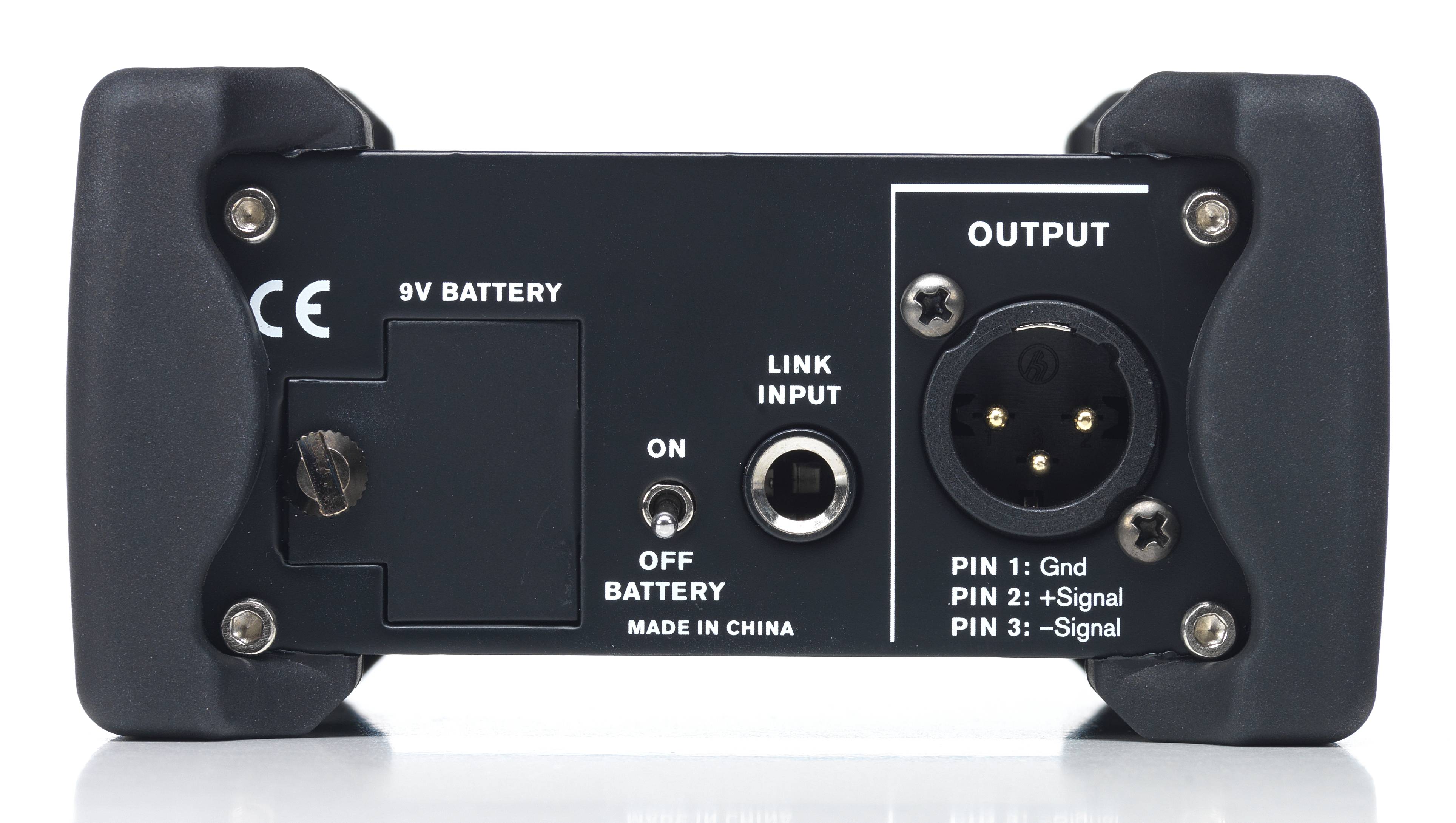 Caja Directa Activa DBX Di1 con Salida Balanceada y Phantom Power 3