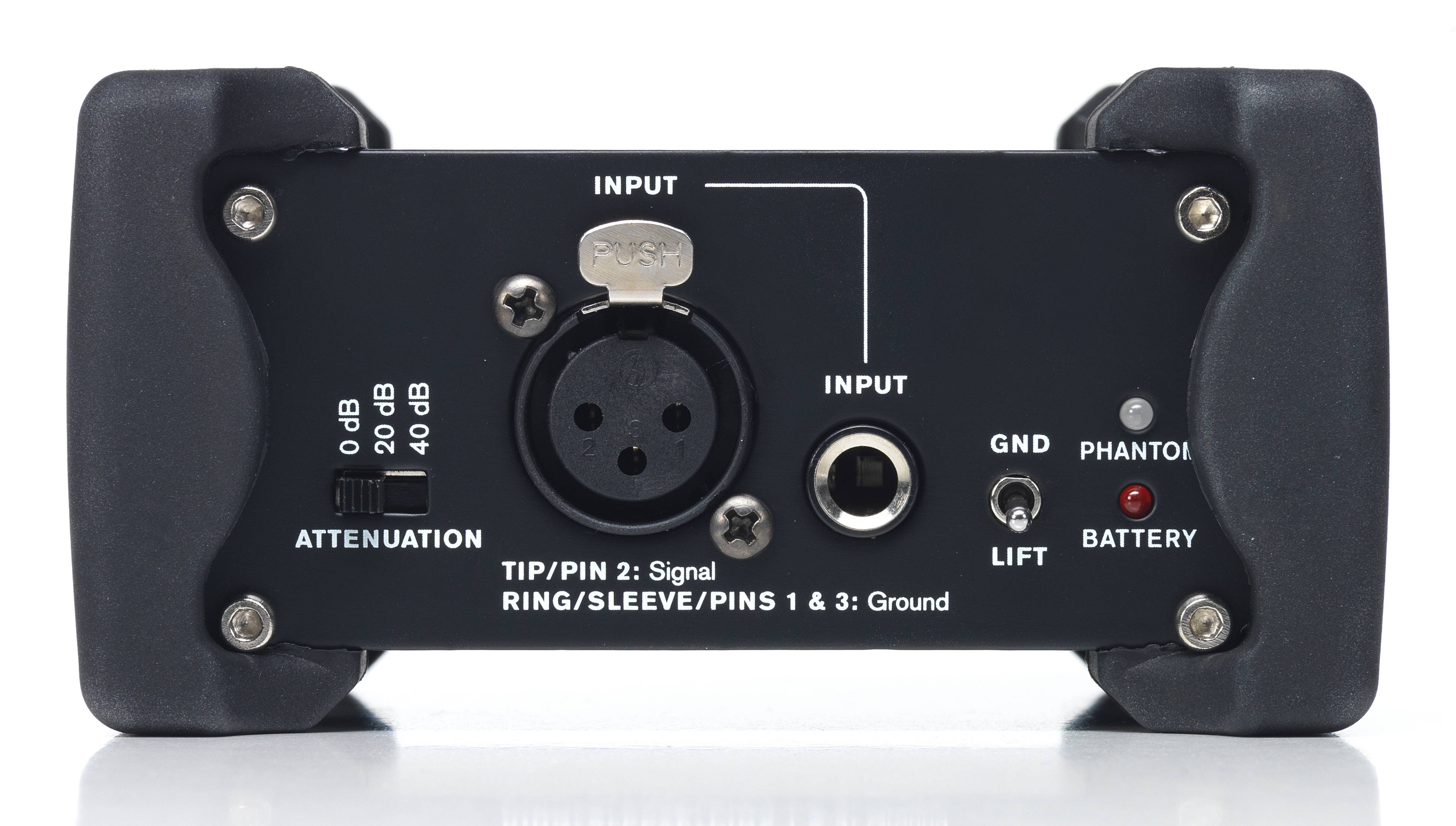 Caja Directa Activa DBX Di1 con Salida Balanceada y Phantom Power 4