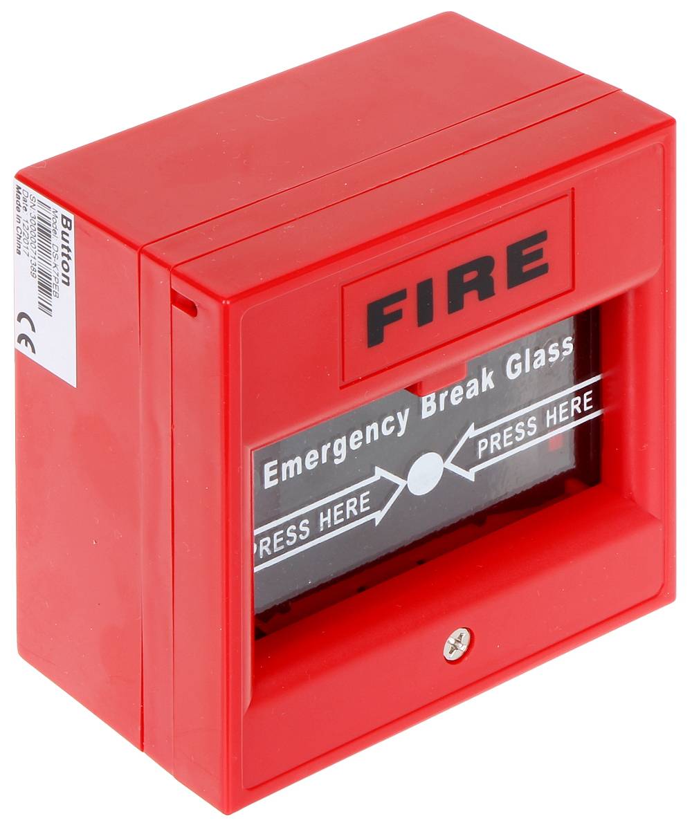 Botón de Salida y Rotura de Emergencia de Vidrio Hikvision DS-K7PEB 2