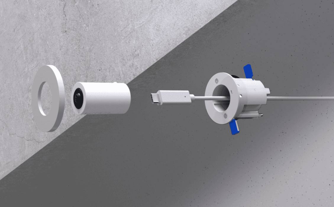 Cámara UBIQUITI UVC-AI-THETA-PRO con doble lente profesional para vigilancia 4