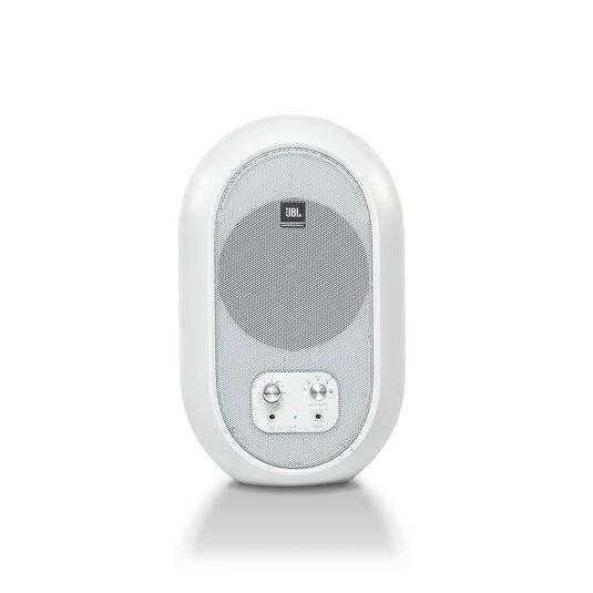 Monitor Activo JBL 104-BT 4.5 Pulgadas Coaxial con Bluetooth 60W Estudio Blanco 4