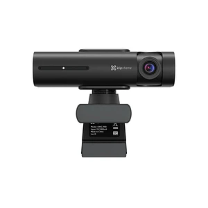 Cámara Web Klip Xtreme Spiegel, 4K 30FPS, 8.3MP, Tracking PTZ, Doble Micrófono, Negro