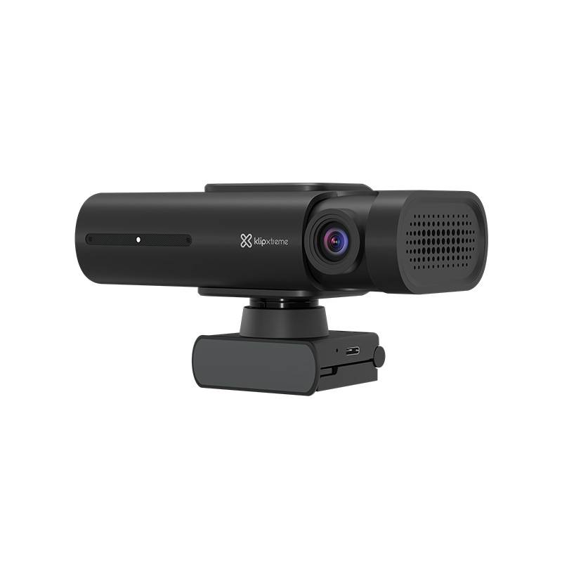 Cámara Web Klip Xtreme Spiegel, 4K 30FPS, 8.3MP, Tracking PTZ, Doble Micrófono, Negro 2
