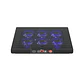 Base de Enfriamiento para Notebook Gamer Xtech Tuuli XTA-161, 6 Ventiladores, LED Azul - Miniatura 2