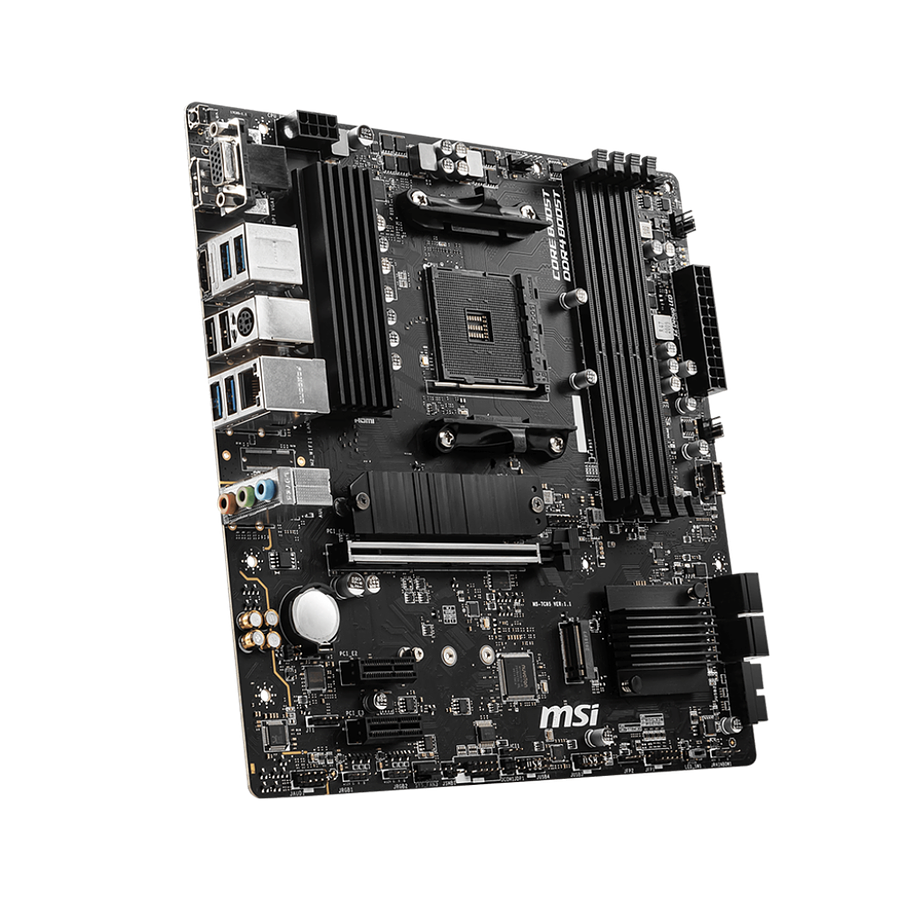 Placa Madre MSI B550M PRO-VDH, AMD Socket AM4, 4xDDR4, VGA, DP, HDMI, 4xSATA, 2xM.2, Micro-ATX 5