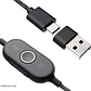 Audífonos con Micrófono Logitech Zone, Cancelación de Ruido, USB-C, para Microsoft Teams, Negro - Miniatura 2