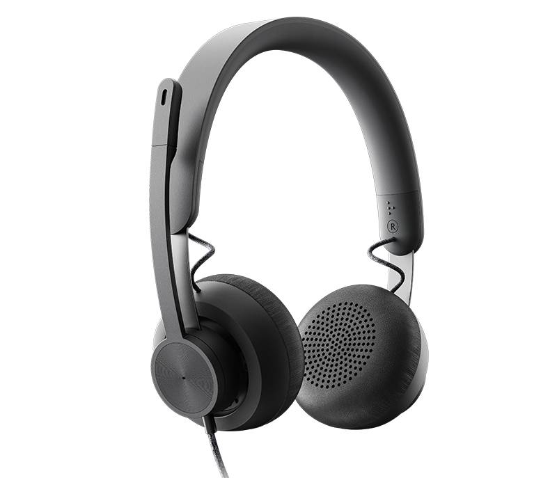 Audífonos con Micrófono Logitech Zone, Cancelación de Ruido, USB-C, para Microsoft Teams, Negro 4