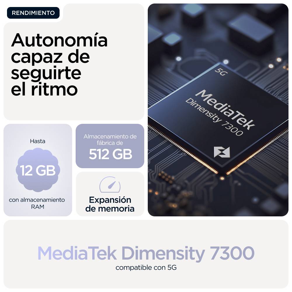Smartphone Motorola Moto G86 5G 256GB, Pantalla 6,67