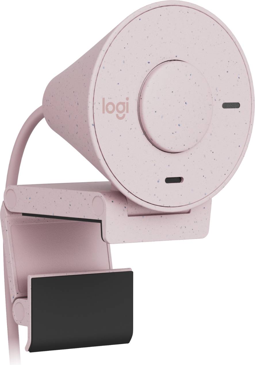 Cámara Web Logitech Brio 300, Full HD 1080p/30FPS, Micrófono Integrado, USB-C, Rosado 3
