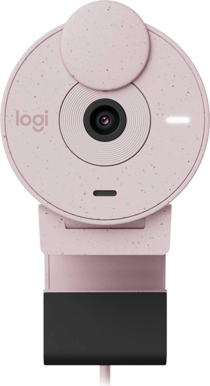 Cámara Web Logitech Brio 300, Full HD 1080p/30FPS, Micrófono Integrado, USB-C, Rosado 5