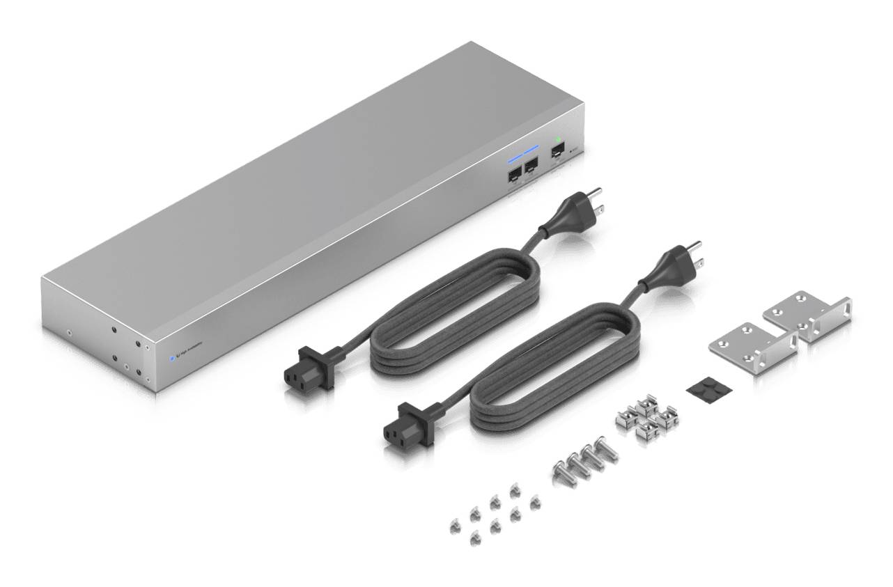 Gateway Empresarial Ubiquiti USW-WAN 1 Gb/s RJ45 + 3x10G SFP+ Rack alta disponibilidad 13W 8