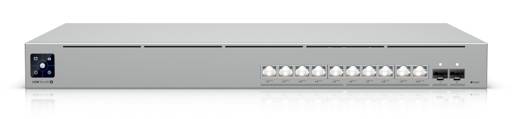 Switch Rack 1U Ubiquiti USW-PRO-XG-10-POE 10x10GbE + 2x10G SFP PoE+++ 400W rendimiento profesional 1