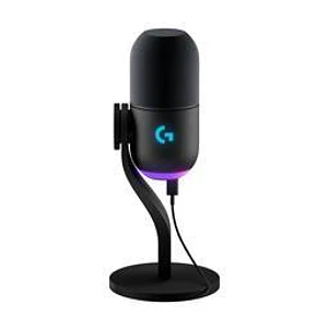 Micrófono Gamer Logitech G Yeti GX, RGB dinámico para gaming con LIGHTSYNC, Blue VO!CE