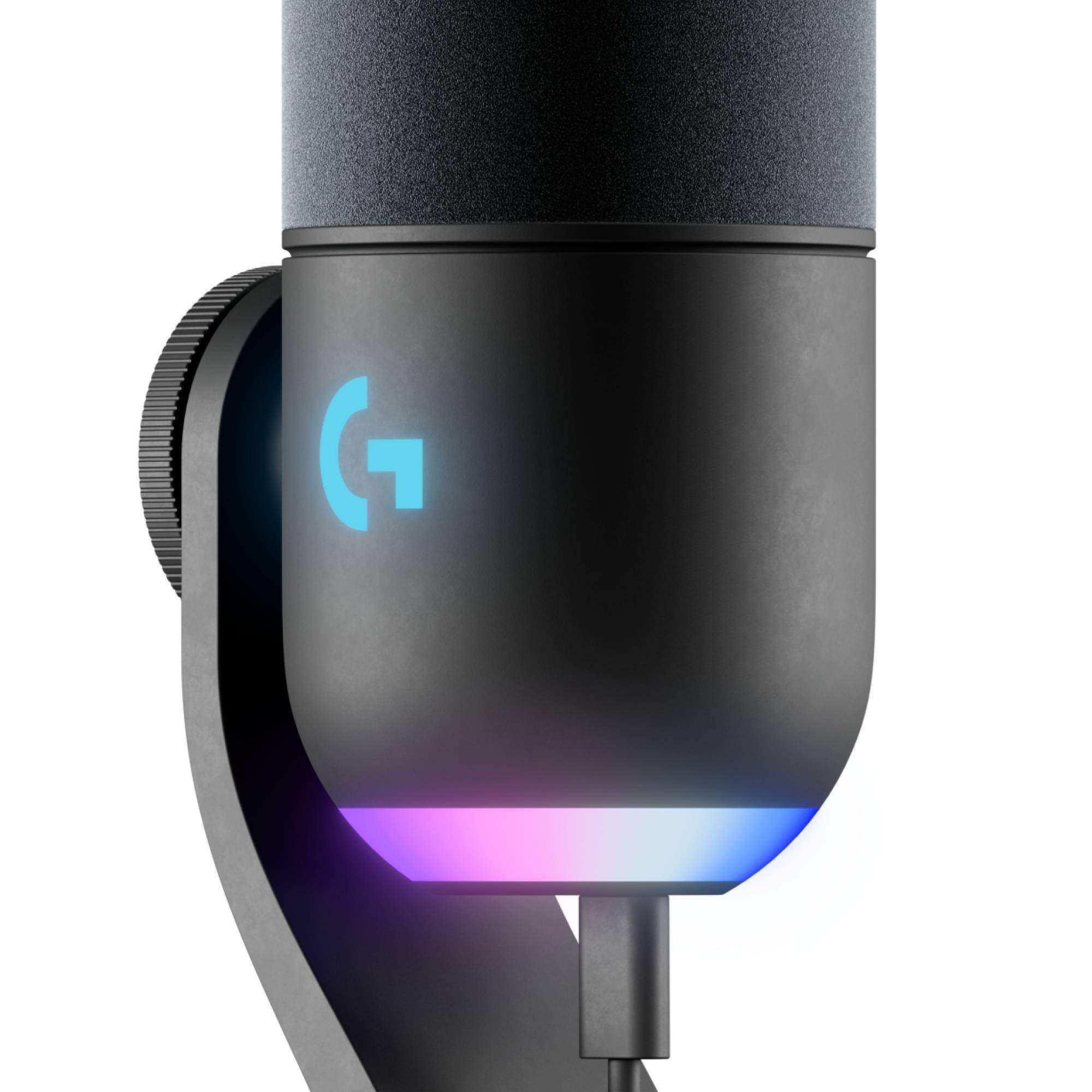 Micrófono Gamer Logitech G Yeti GX, RGB dinámico para gaming con LIGHTSYNC, Blue VO!CE 9