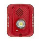 Sirena Honeywell Estroboscopica 2 Hilos Interior para Pared Luz LED, Colo Rojo - Miniatura 1