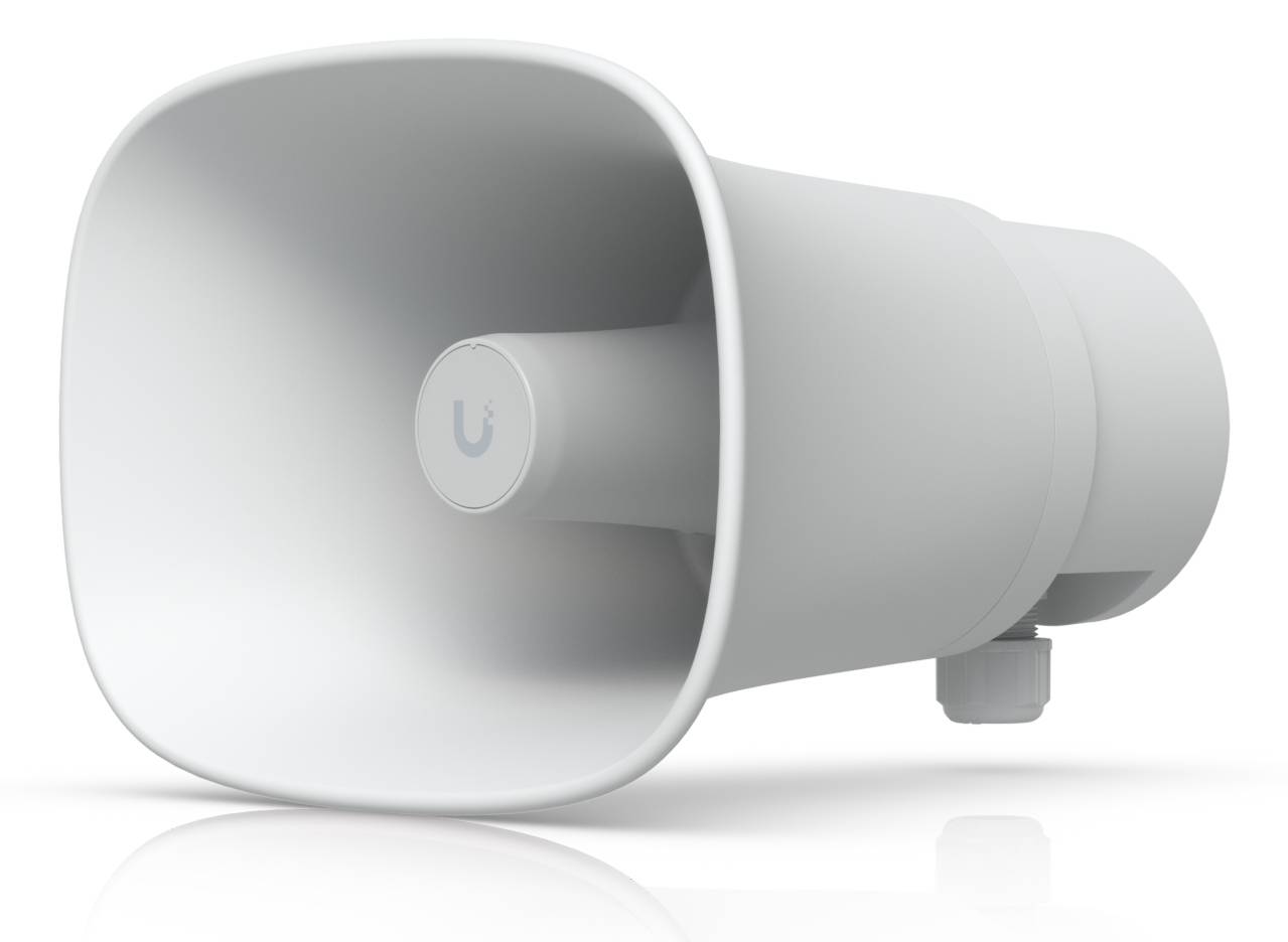 Altavoz IP UBIQUITI AI Horn Speaker PoE+ IP66 para alertas de seguridad y UniFi Protect 2