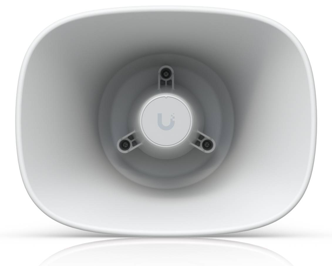 Altavoz IP UBIQUITI AI Horn Speaker PoE+ IP66 para alertas de seguridad y UniFi Protect 10