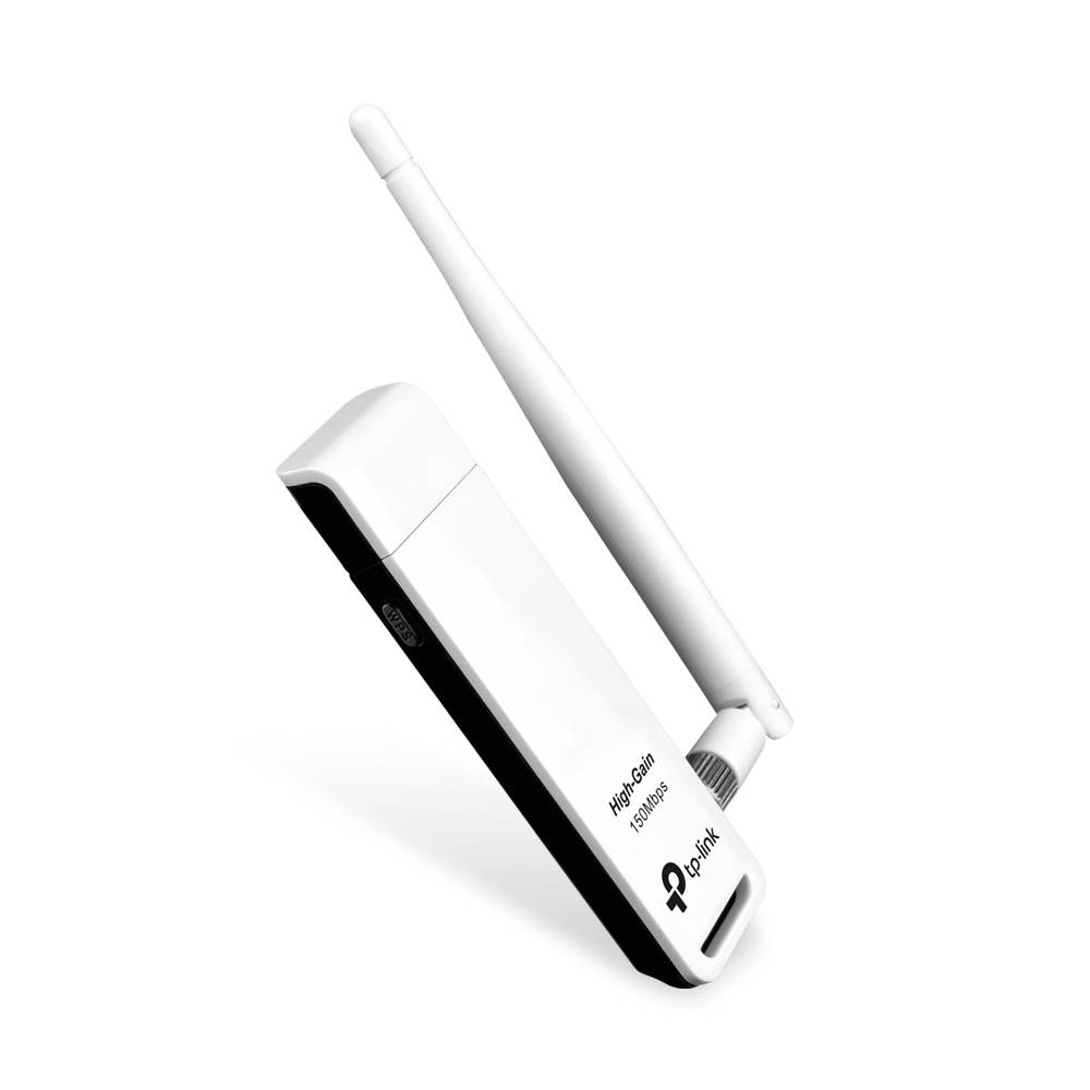 Adaptador USB TP-Link TL-WN722N - Wi-Fi 150Mbps, Antena Desmontable 4dBi Alta Ganancia 2