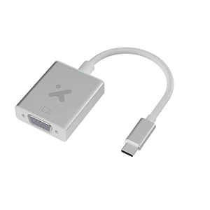 Adaptador de VIdeo USB Tipo-C macho a VGA hembra Xtech XTC-552