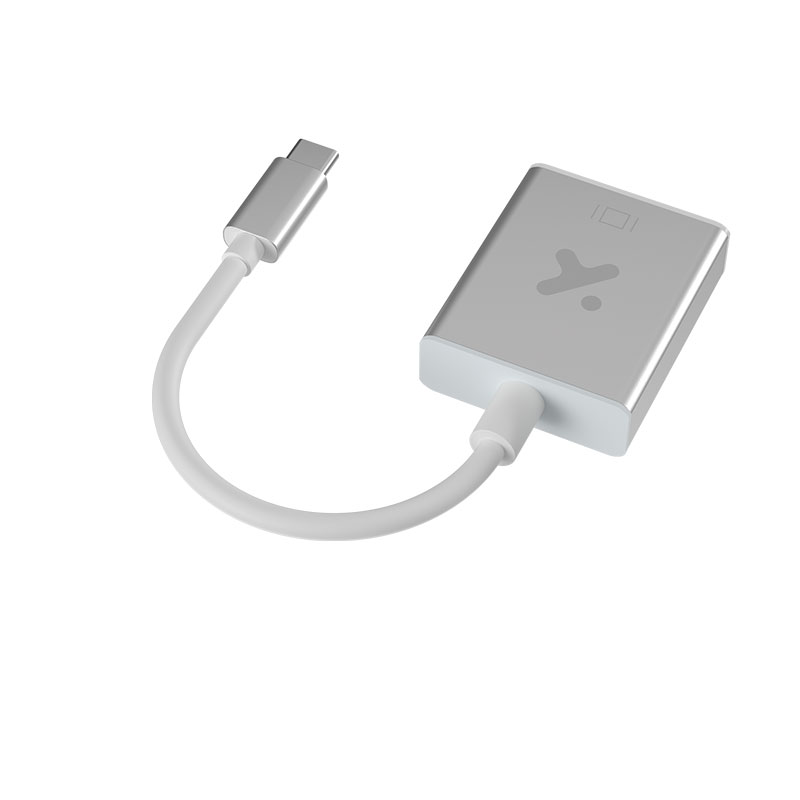 Adaptador de VIdeo USB Tipo-C macho a VGA hembra Xtech XTC-552 2