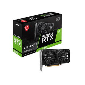 Tarjeta de Video MSI NVIDIA GeForce RTX 3050 VENTUS 2X OC 6GB GDDR6 PCIe 4.0