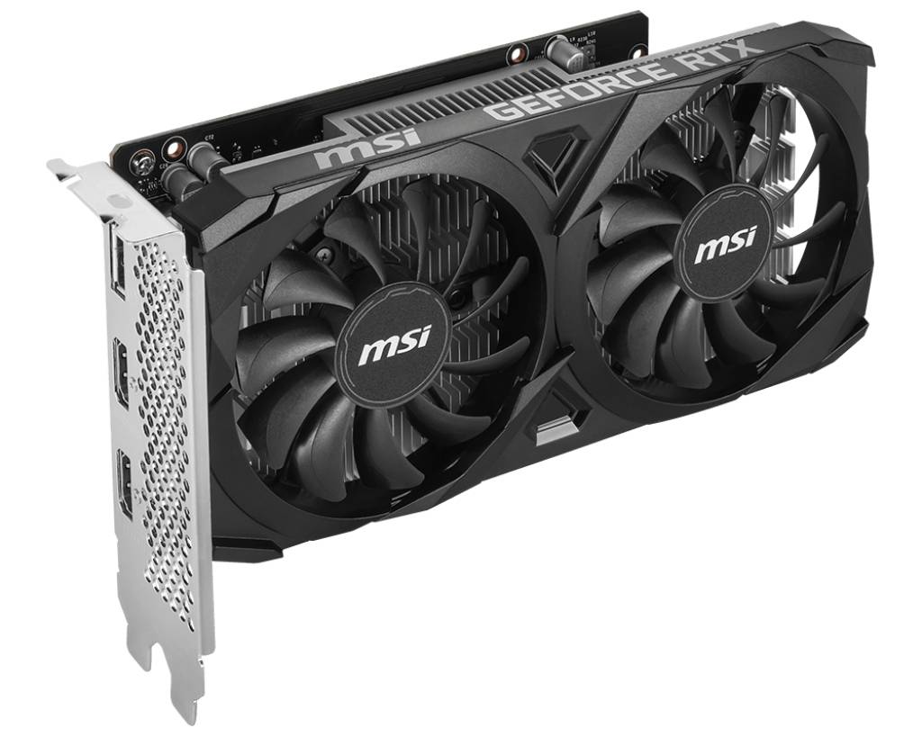 Tarjeta de Video MSI NVIDIA GeForce RTX 3050 VENTUS 2X OC 6GB GDDR6 PCIe 4.0 5