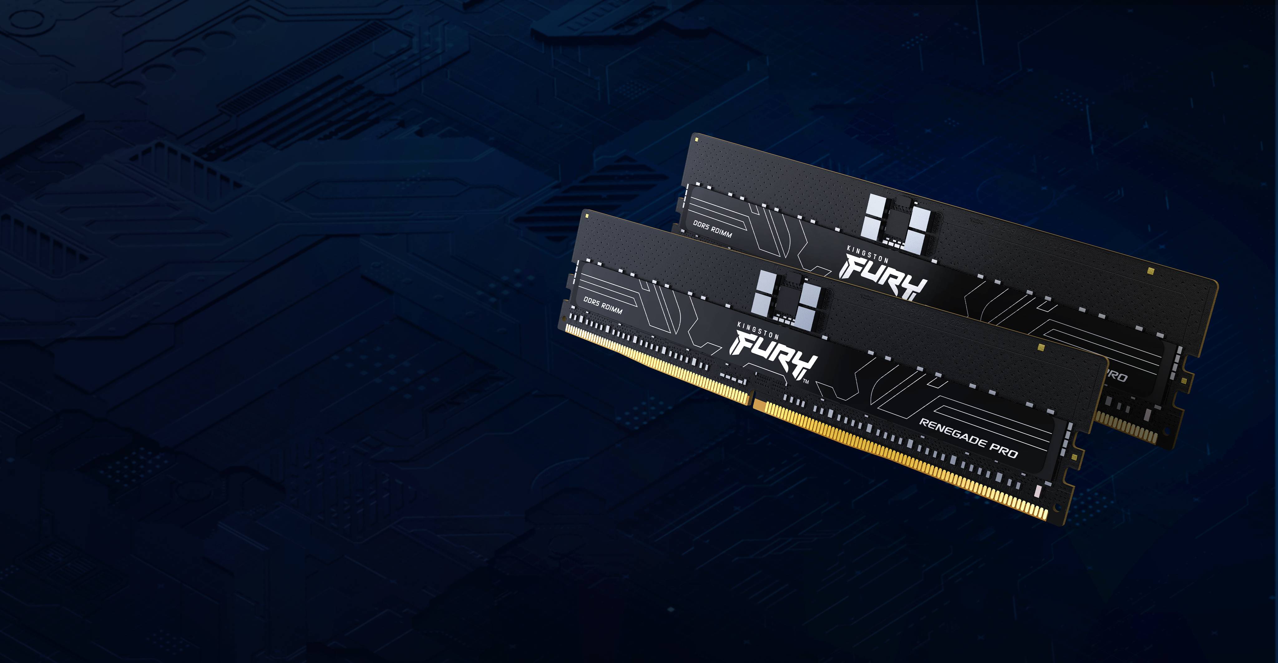 Memoria RAM Kingston Fury Renegade Pro, 32GB DDR5, 6000 MT/s, CL32, On-Die ECC, DIMM 8