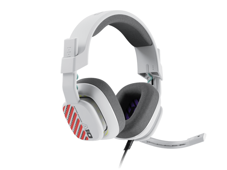 Audífonos Gamer Logitech Astro A10 2º Generación, Over-Ear, Compatible con PC y Consolas, White 1
