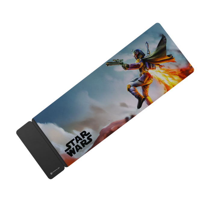 Mousepad con Base de Carga Inalámbrica Primus Arena Pro Star Wars Limited Edition, Boba Fett  2